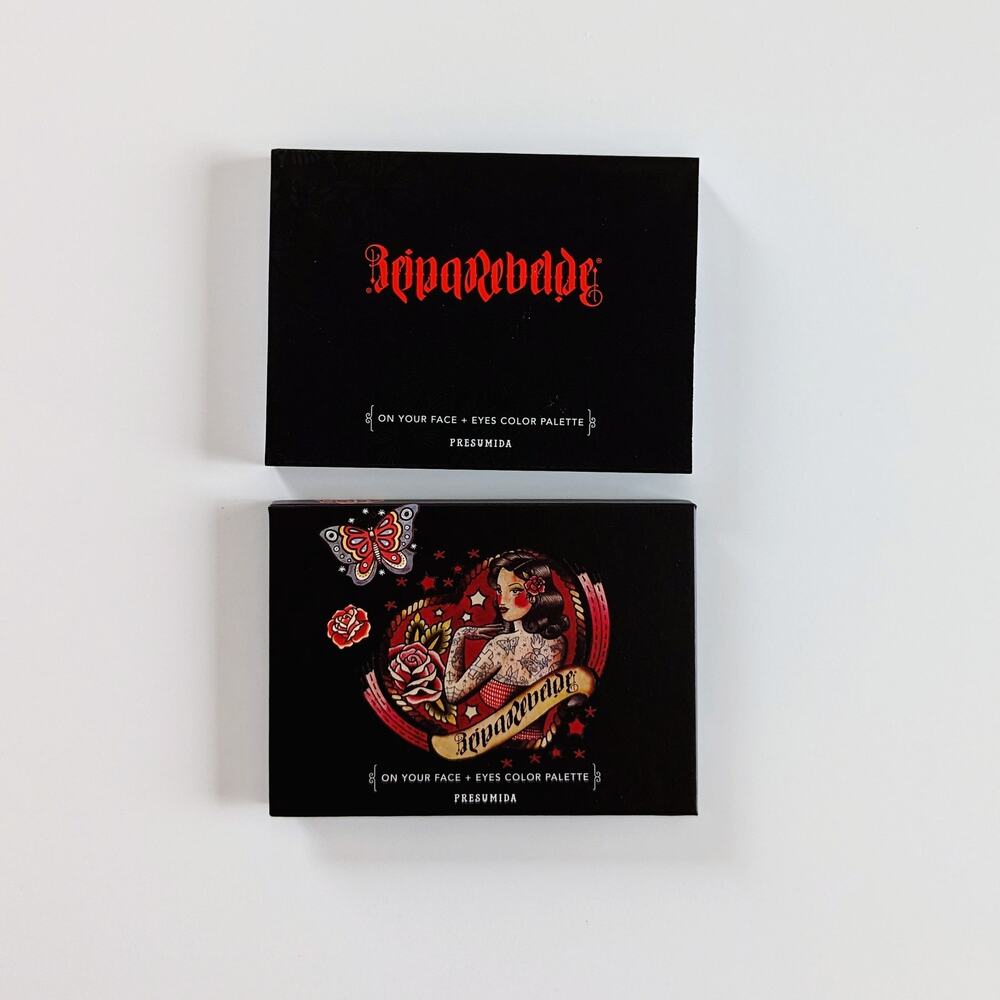 Reina Rebelde Presumida Face & Eyeshadow Palette (full size)